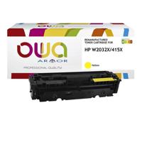 Tonercartridge OWA alternatief tbv HP W2032X geel - thumbnail