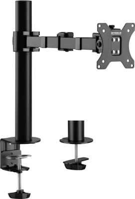 SpeaKa Professional SP-MM-210 Monitorbeugel 43,2 cm (17) - 81,3 cm (32) In hoogte verstelbaar, Kantelbaar, Zwenkbaar, Draaibaar
