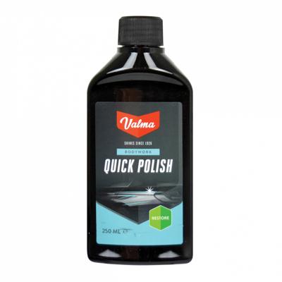 Valma quick polish - lakhersteller - verwijdert kleine krassen, strepen en wervelingen - brengt glans terug - voor alle soorten lak - 250ml