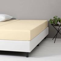 DD Verkoelend Katoenen Hoeslaken - Vanille - thumbnail