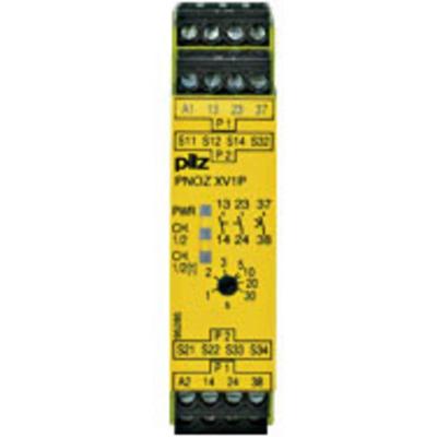 PILZ PNOZ XV1P 30/24VDC 2n/o 1n/o t Veiligheidsschakelapparaat Voedingsspanning (num): 24 V/DC 2x NO (b x h x d) 22.5 x 94 x 121 mm 1 stuk(s)