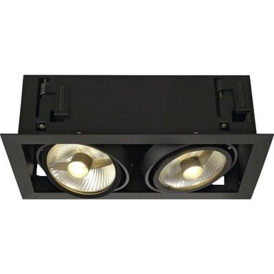SLV InbouwspotKadux 2 ES111 19,5cm zwart - 115550