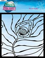 Studio Light • mindful moodling mask sjabloon peacock feather - thumbnail