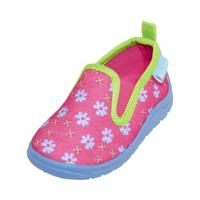 Playshoes pantoffels Bloemetjes Fuchsia-28-29 - thumbnail