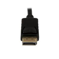 StarTech.com 91cm DisplayPort naar DVI-kabel - Computer Monitor Kabel - DisplayPort naar DVI Kabel - DisplayPort-kabel - DP naar DVI-kabel - 1920 x 1200 - Zwart (DP2DVIMM3BS) - thumbnail