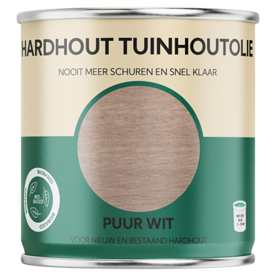 Hardhoutolie | 750 ml | Puur wit - 25.932.01 Hardhoutolie | 750 ml | Puur wit - 25.932.01