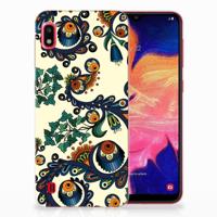 Siliconen Hoesje Samsung Galaxy A10 Barok Flower - thumbnail