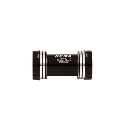 Shimano Cema bracketas bb30 interlock -rvs-zwart