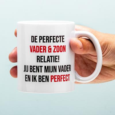 Mok Perfecte Vader En Zoon Relatie Mok Perfecte Vader En Zoon Relatie