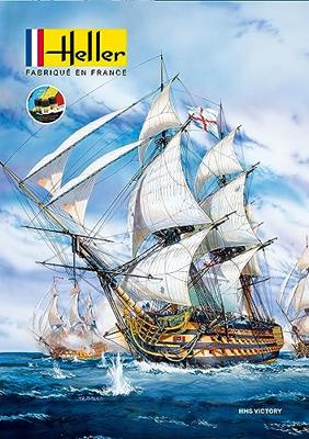 Heller 58897 STARTER KIT HMS Victory Bouwpakket Schaal 1:100 Heller 58897 STARTER KIT HMS Victory Bouwpakket Schaal 1:100