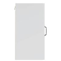 Keukenwandkast Kalmar bewerkt hout wit - thumbnail