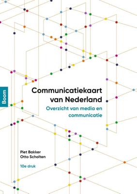 Communicatiekaart van Nederland - Otto Scholten, Piet Bakker - Paperback (9789024425884)