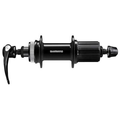 Shimano fh-qc400 cassettenaaf centerlock 8-11 speed 135/32 zwart