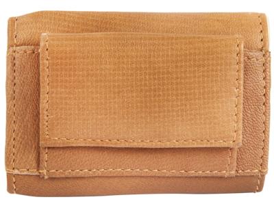 Mini portemonnee Leer Bruin Excellanc