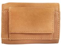 Mini portemonnee Leer Bruin Excellanc - thumbnail