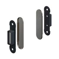 DND handles DND Dynamic magnetische deursluiter - PVD gun metal - thumbnail