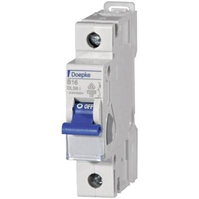 Doepke 09916017 DLS6I B4A 1polig 10KA Zekeringautomaat 1-polig 4 A 230 V Doepke 09916017 DLS6I B4A 1polig 10KA Zekeringautomaat 1-polig 4 A 230 V