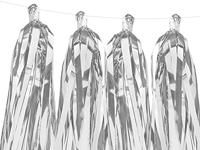 Tassel Slinger Zilver 1,5 meter - thumbnail