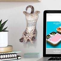 Mosterd Kat Hangende Notities - thumbnail