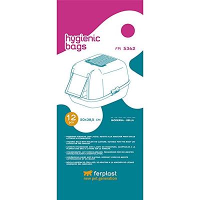 FPI 5362 Hygiënische kattenbakvulling Bella Prima Nip Ferplast 12 stuks