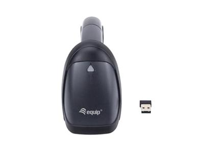 Equip 351023 barcode-lezer Draagbare streepjescodelezer 1D LED Zwart