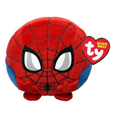 TY Beanie Balls Marvel Knuffel Spiderman 10 cm TY Beanie Balls Marvel Knuffel Spiderman 10 cm