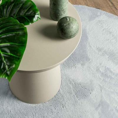 Tapijt HUARTE Grijs 140 x 200 cm Polyester