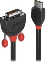 Kabel HDMI naar DVI LINDY 36271 Zwart 1 m - thumbnail