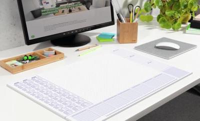Sigel H6355 Bureau onderlegger Papier Weekplanner (b x h) 59.5 cm x 41 cm 2026, 2027, 2028 30 vellen