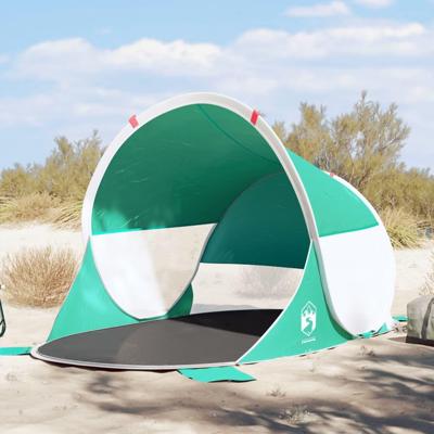 Strandtent 2-persoons pop-up waterdicht zeegroen