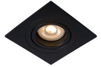 Lucide TUBE - Inbouwspot - 1xGU10 - Zwart - thumbnail