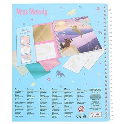 Miss Melody Kleurboek Stick & Shine