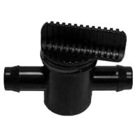 Europond Duurzame Polypropyleen Afsluitkraan 25mm Tule - Voor Precieze Luchtstroomregeling - thumbnail