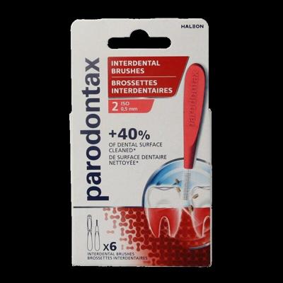 Parodontax Interdental size 2 6 Stuks Parodontax Interdental size 2 6 Stuks