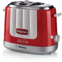 Ariete party time hotdogmaker 0206/00 hot dog maker (rood/wit) - thumbnail