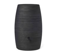 Regenton Rib H139 cm zwart bloembpot Capi Europe - Capi europe - thumbnail