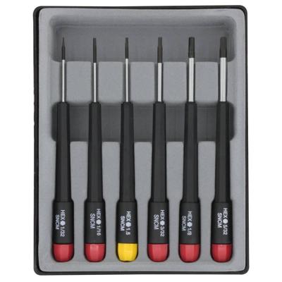 Donau Elektronik Elektronica en fijnmechanica Schroevendraaierset 6-delig Inbus