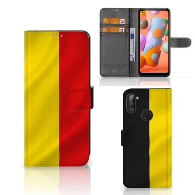 Samsung Galaxy M11 | A11 | Bookstyle Case | Belgische Vlag