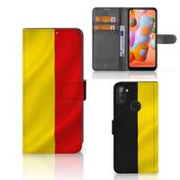 Samsung Galaxy M11 | A11 | Bookstyle Case | Belgische Vlag - thumbnail