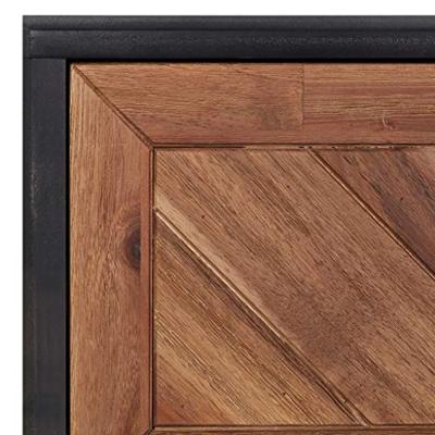 VidaXL Salontafel 90x50x40 cm massief acaciahout en mdf VidaXL Salontafel 90x50x40 cm massief acaciahout en mdf