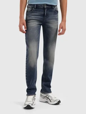 Ballin Amsterdam The Boaz Jeans K1503 Kids Donkerblauw - Maat 140 - Kleur: Donkerblauw | Soccerfanshop