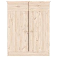 Schoenenkast ALTA 77x35x96 cm massief grenenhout - thumbnail