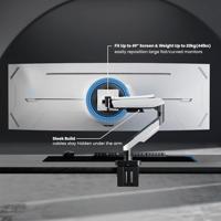 ROLINE LCD arm, tafelmontage, gasveer, 5 draaipunten, max. 20 kg - thumbnail