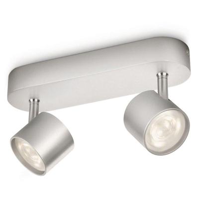 Philips Plafondspot LedMy Living Star 2-lichts metaalgrijs - 562424816