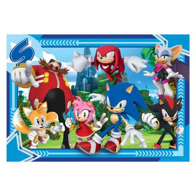 Clementoni legpuzzel super color sonic, 300st. Clementoni legpuzzel super color sonic, 300st.