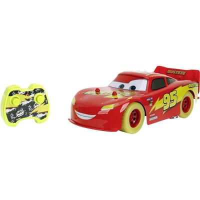JADA TOYS 9335563314R00 RC Lightning McQueen Glow Racers 1:14 1:14 RC modelauto voor beginners Elektro Racewagen