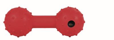TRIXIE HALTER MET BEL, NATUURRUBBER ASSORTI 12 CM 3 ST TRIXIE HALTER MET BEL, NATUURRUBBER ASSORTI 12 CM 3 ST