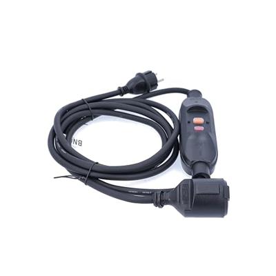 AS Schwabe 45222 PRCD-verlengkabel PRCD 230 V Zwart IP44