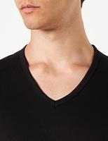 Garage T-Shirt Regular Fit V-Neck Black Two Pack ( 0104) - thumbnail