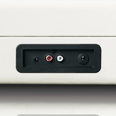 Bluetooth® platenspeler met ingebouwde luidsprekers Cream